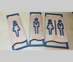 Dekoratif Tuvalet Tabelası