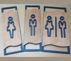 Dekoratif Tuvalet Tabelası