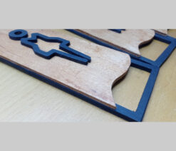 Dekoratif Tuvalet Tabelası