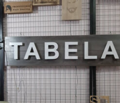 Ahşap Fuar Tabelası