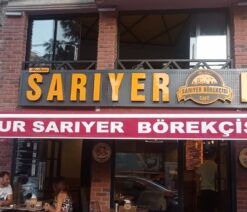 Sarı Pleksi Işıklı Tabela