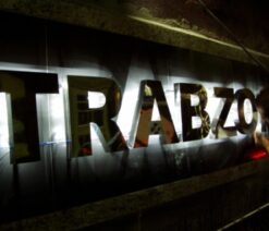 Gümüş Tabela Kutu Harf