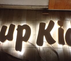 Dekoratif Işıklı Ahşap Harf