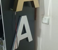 Gold Kabartma Tabela Harfi