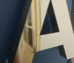 Gold Kabartma Tabela Harfi