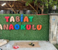 Renkli Anaokulu Tabelası