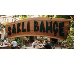 Ahşap Sarkıtma Tabela