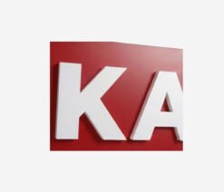 Kırmızı Kasa Tabelası