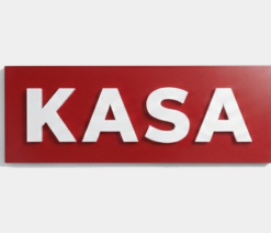 Kırmızı Kasa Tabelası