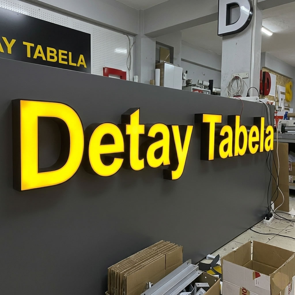 Hybrid Pleksi Harf - Görsel 5