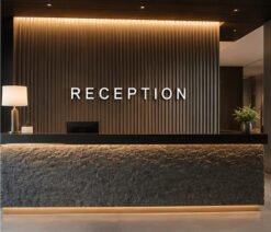 RECEPTION IŞIKLI HARF